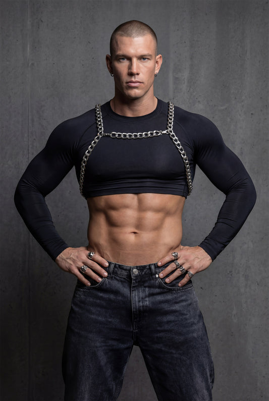 Brutal Chain Chest Harness
