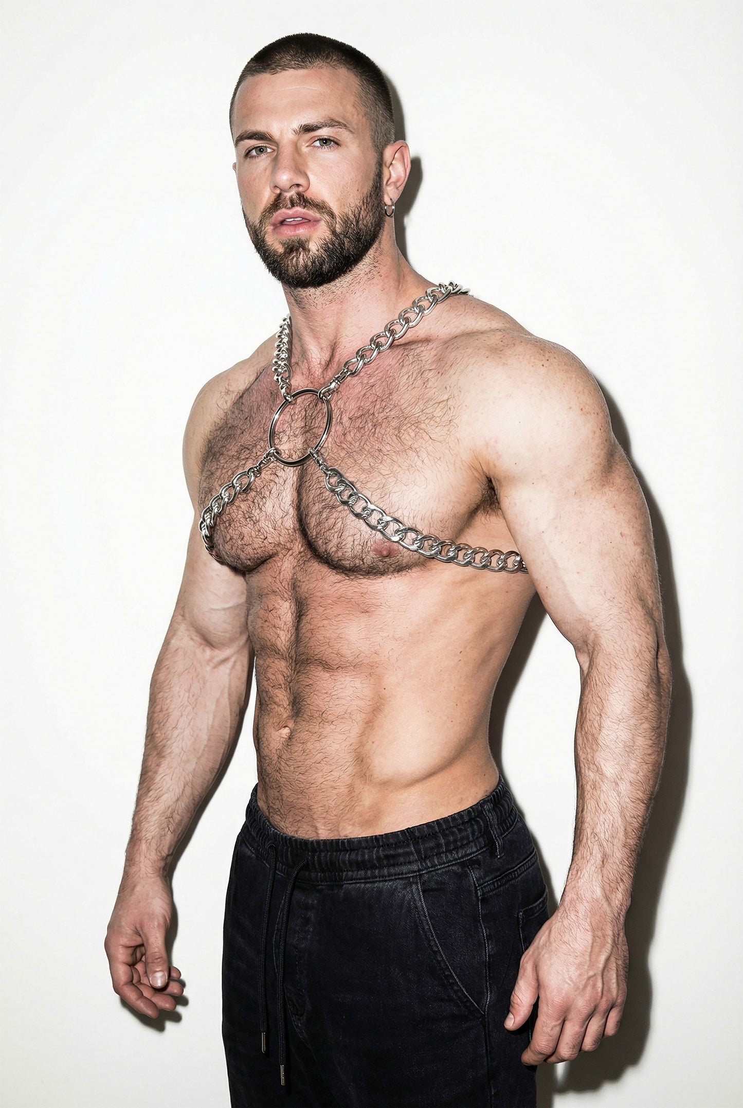 O-Ring Chain Chest Harness